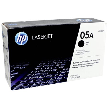 HP cartuccia CE 505 A nero