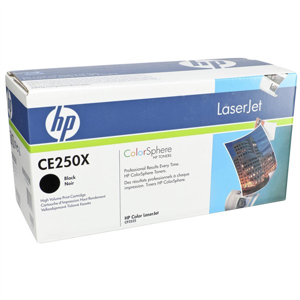 HP cartuccia CE 250 X nero No. 504 X