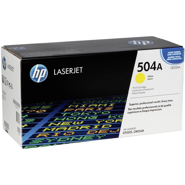 HP cartuccia CE 252 A giallo