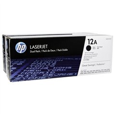 HP Toner Q 2612 AD nero     A 12 pacco doppio