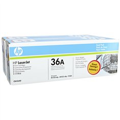 HP Toner CB 436 AD nero 36 A pacco doppio