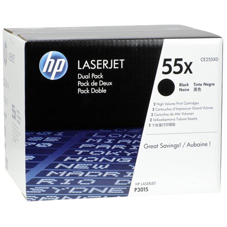 HP Toner CE 255 XD nero 55 A