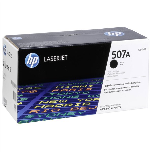 HP cartuccia CE 400 nero No. 507 A