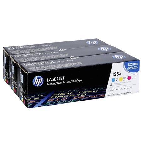 HP Toner Multi Pack CF 373 AM C/M/Y No. 125 A