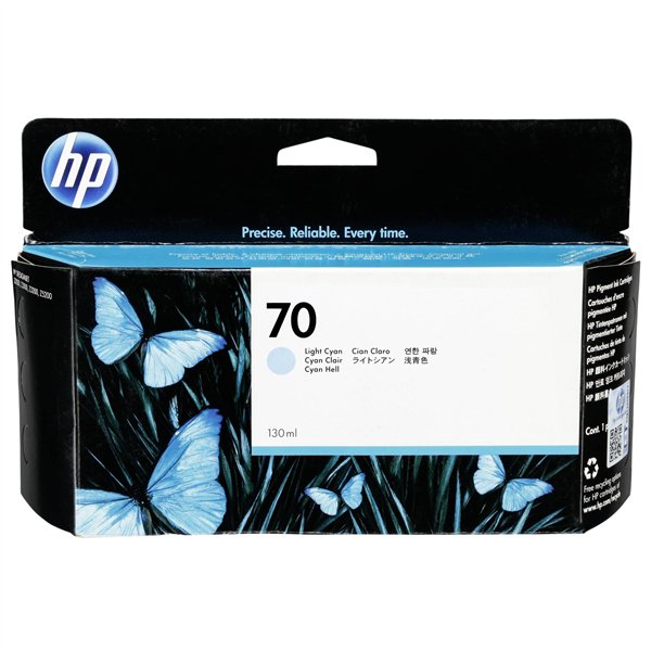 HP C 9390 A cartuccia ciano light Vivera No. 70