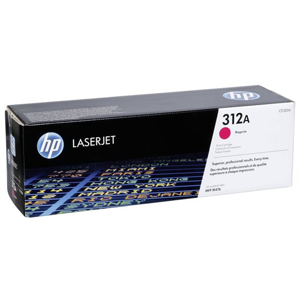 HP cartuccia CF 383 A magenta No. 312 A