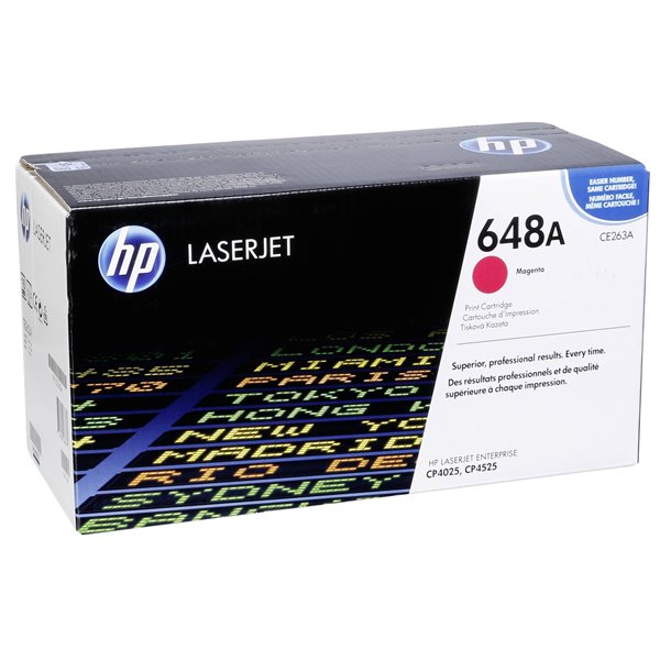 HP cartuccia CE 263 A magenta No. 648 A