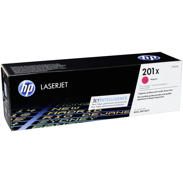 HP cartuccia CF 403 X magenta No. 201 X