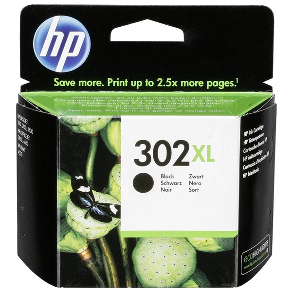 HP F6U68AE cartuccia nero No. 302 XL