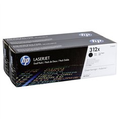 HP cartuccia CF 380 XD nero No. 312 X