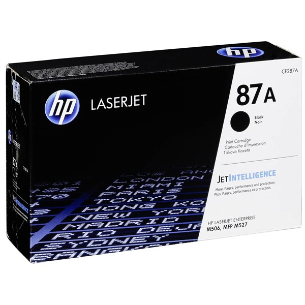HP cartuccia CF 287 A nero No. 87 A