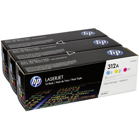 HP Toner Multi Pack CF 440 AM C/M/Y No. 312 A