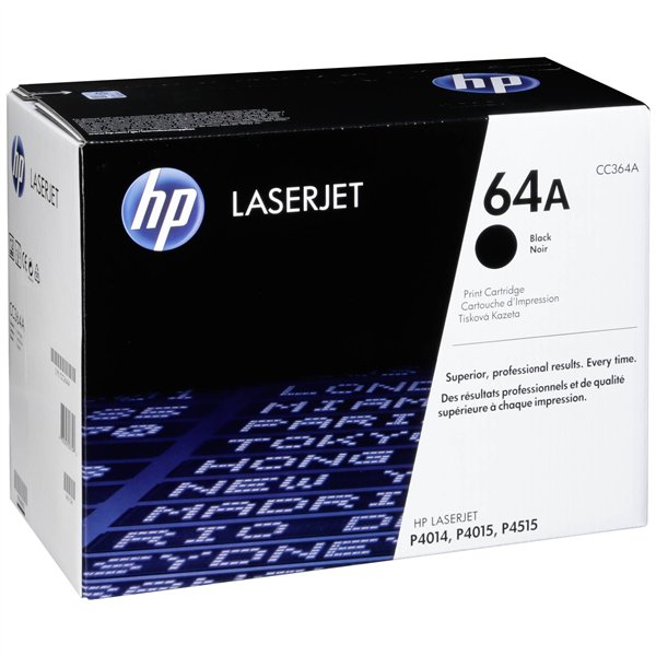 HP Toner CC 364 A nero 64 A