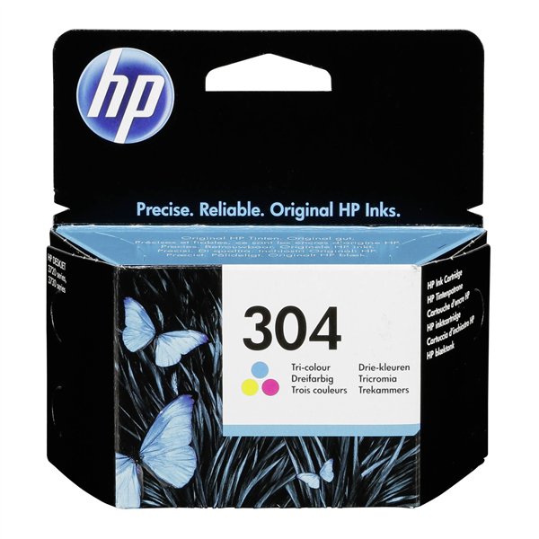 HP N9K05AE cartuccia 3 colori No. 304