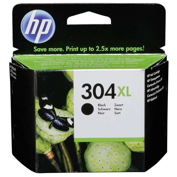 HP N9K08AE cartuccia nero No. 304 XL