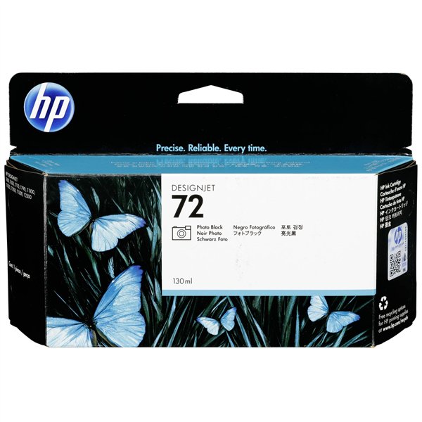 HP C 9370 A cartuccia Foto nero Vivera No. 72