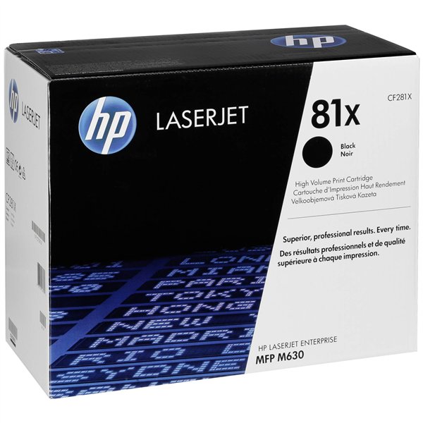 HP cartuccia CF 281 X nero No. 81 X