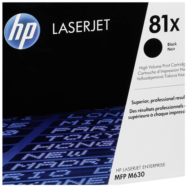 HP cartuccia CF 281 X nero No. 81 X