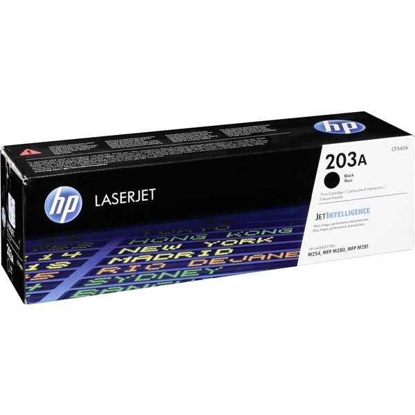 HP cartuccia CF 540 A nero No. 203 A