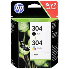 HP EJB05AE cartuccia nera/3-colori No. 304 2