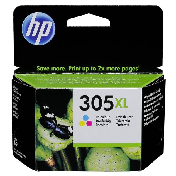 HP 3YM63AE cartuccia 3 colori No. 305 XL