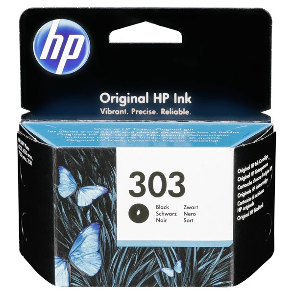 HP T6N02AE cartuccia nero No. 303