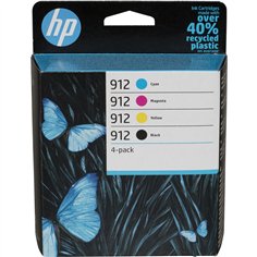 HP 6ZC74AE 4-Pack BK/C/M/Y No. 912