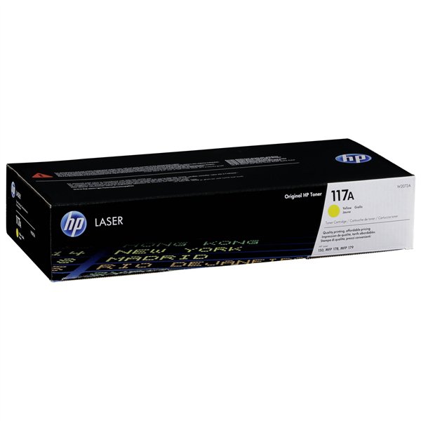 HP cartuccia W 2072 A giallo n. 117 A