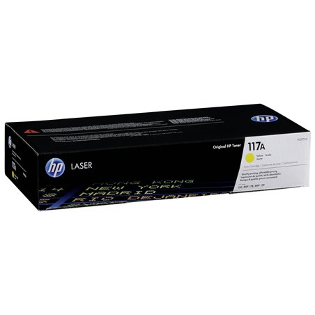 HP cartuccia W 2072 A giallo n. 117 A