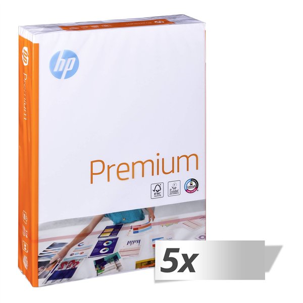5x 500 f. HP Premium A 4, 90 g, CHP 852 (cartone)