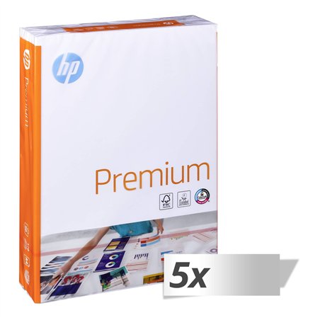 5x 500 f. HP Premium A 4, 90 g, CHP 852 (cartone)