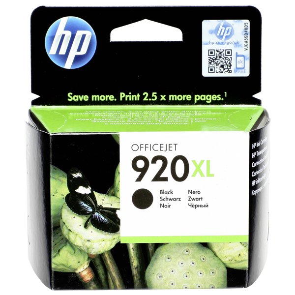 HP CD 975 AE cartuccia nero No. 920 XL