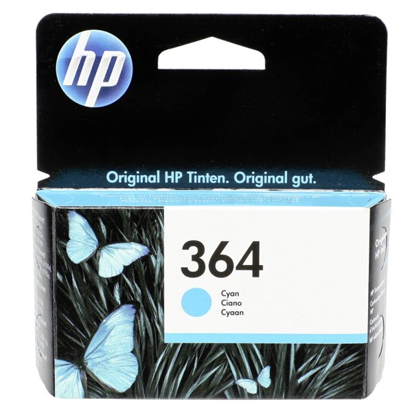 HP CB 318 EE cartuccia     ciano No. 364