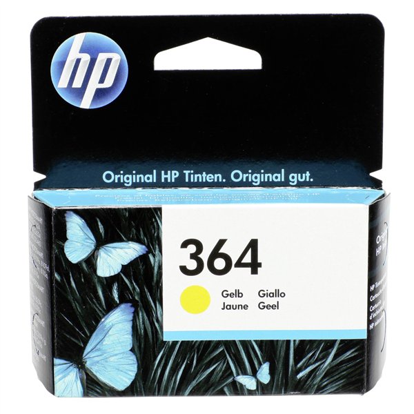 HP CB 320 EE cartuccia giallo No. 364