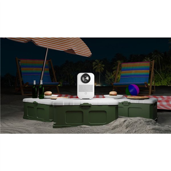 HP CC180W kit con Leinwand