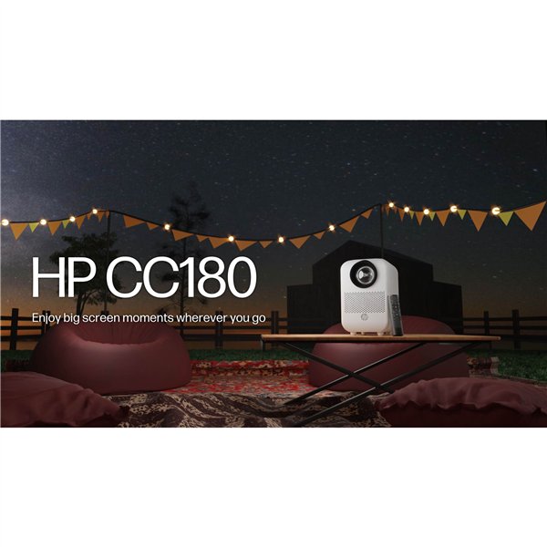 HP CC180W kit con Leinwand