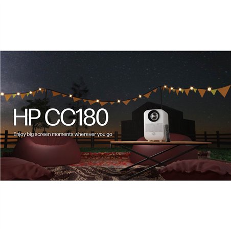 HP CC180W kit con Leinwand