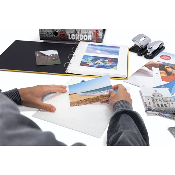 Herma fotophan 13x18 orizzontale bianco 250 fogli            7564