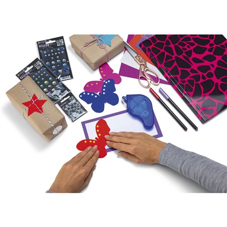 Herma transfer colla a nastro rimovibile, azzurro         1067