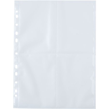 Herma custodie cartoline l10x15 10x4 fogli trasparenti 7695