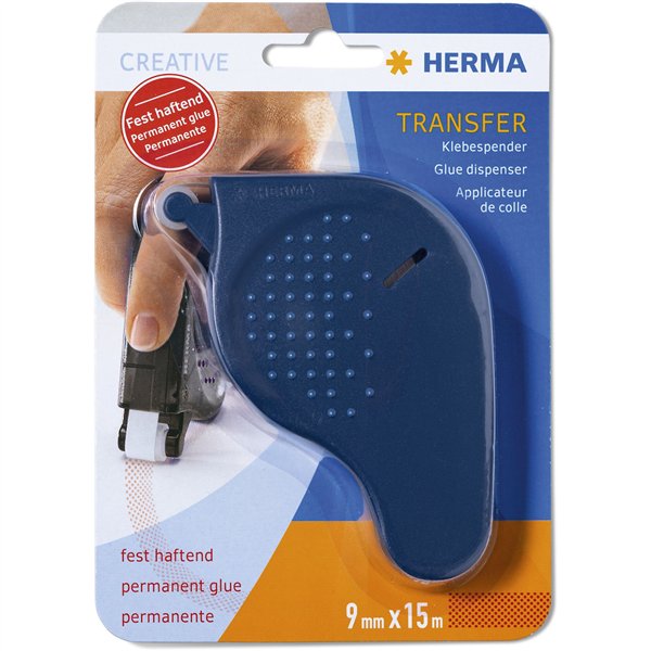 Herma transfer colla a nastro aderente, azzurro        1013