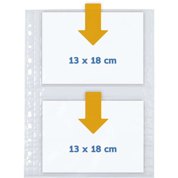Herma fotophan 13x18 10 fogli bianchi 7587