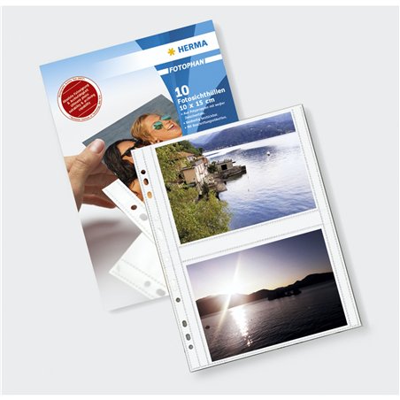 Herma fotophan 13x18 10 fogli bianchi 7587