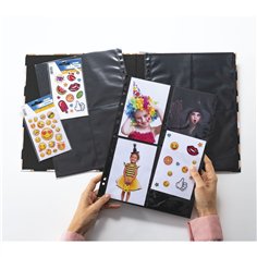 Herma fotophan 10x15 10 fogli neri 7785 2