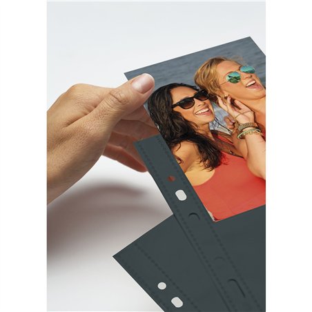 Herma fotophan 10x15 10 fogli neri 7785