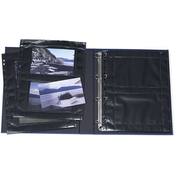 Herma fotophan 10x15 traverso 10 fogli nero 7786