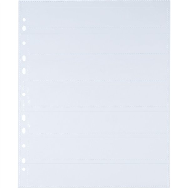 Herma Negative pockets da 5pz. PP chiaro       25 fogli    7761