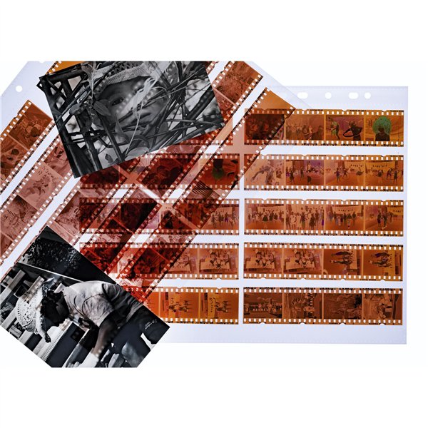 Herma negative KB strisce a 4 PP chiaro       25 fogli    7760