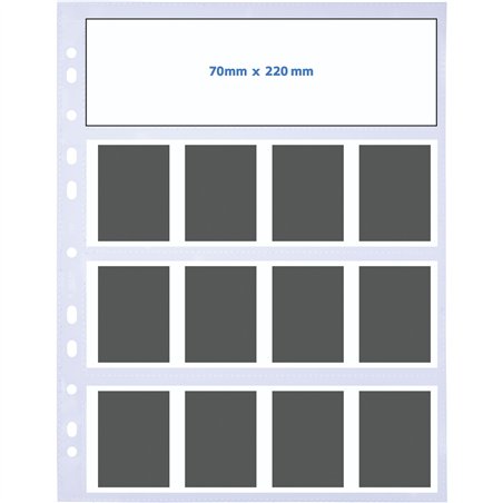 Herma negative MF PP chiaro       100 fogli   7769