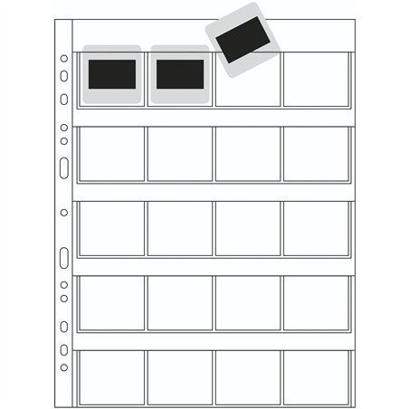 Herma Custodia dia 5x5 100 fogli chiaro/opaco                7699